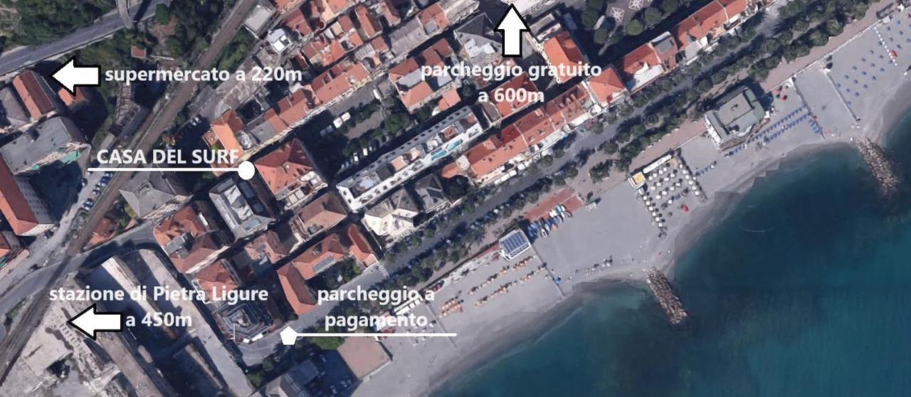 Apartamento Casa Del Surf - By Ligooria Pietra Ligure Exterior foto
